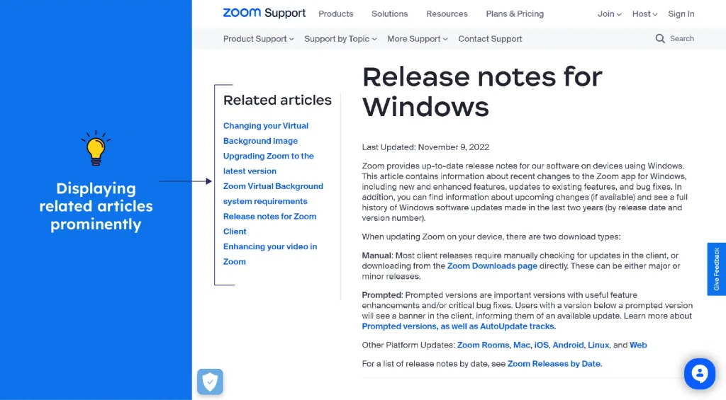 zoom release notes example