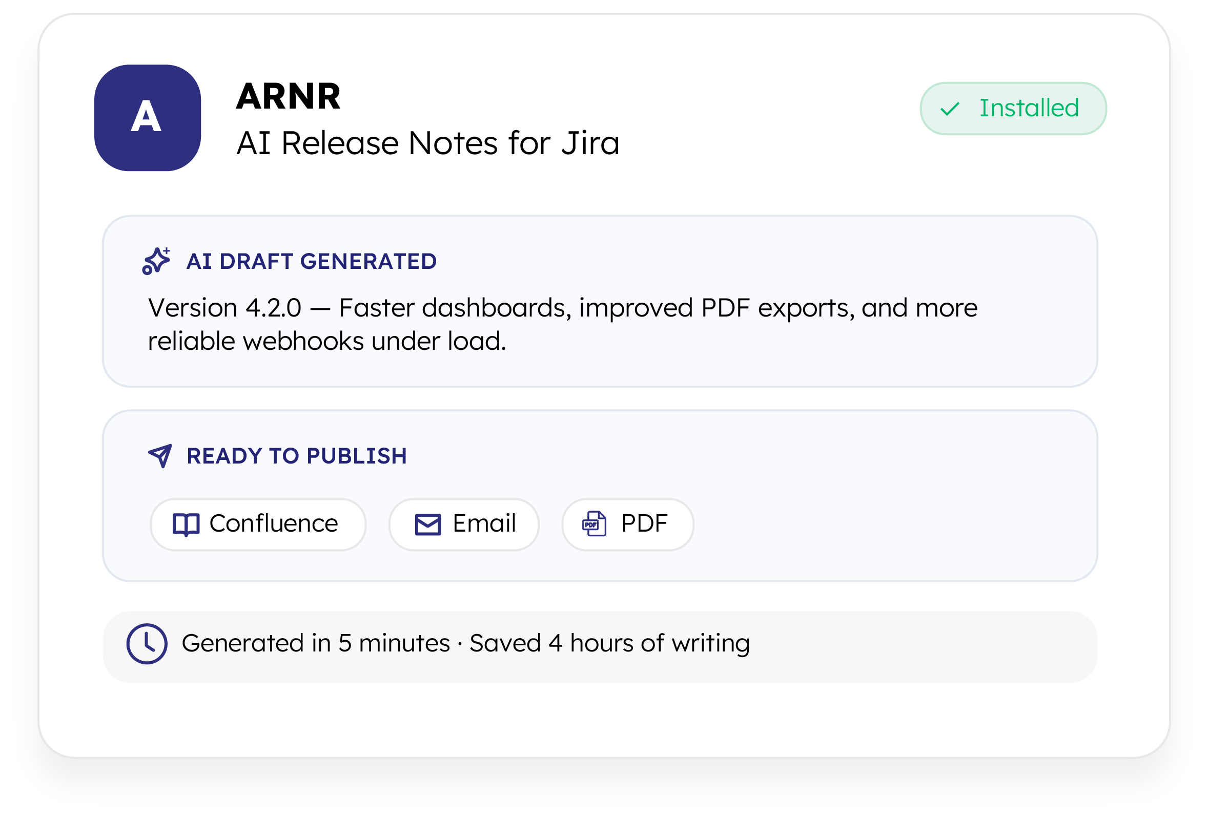 Meet ARNR ÔÇö The AI Release Notes App for Jira