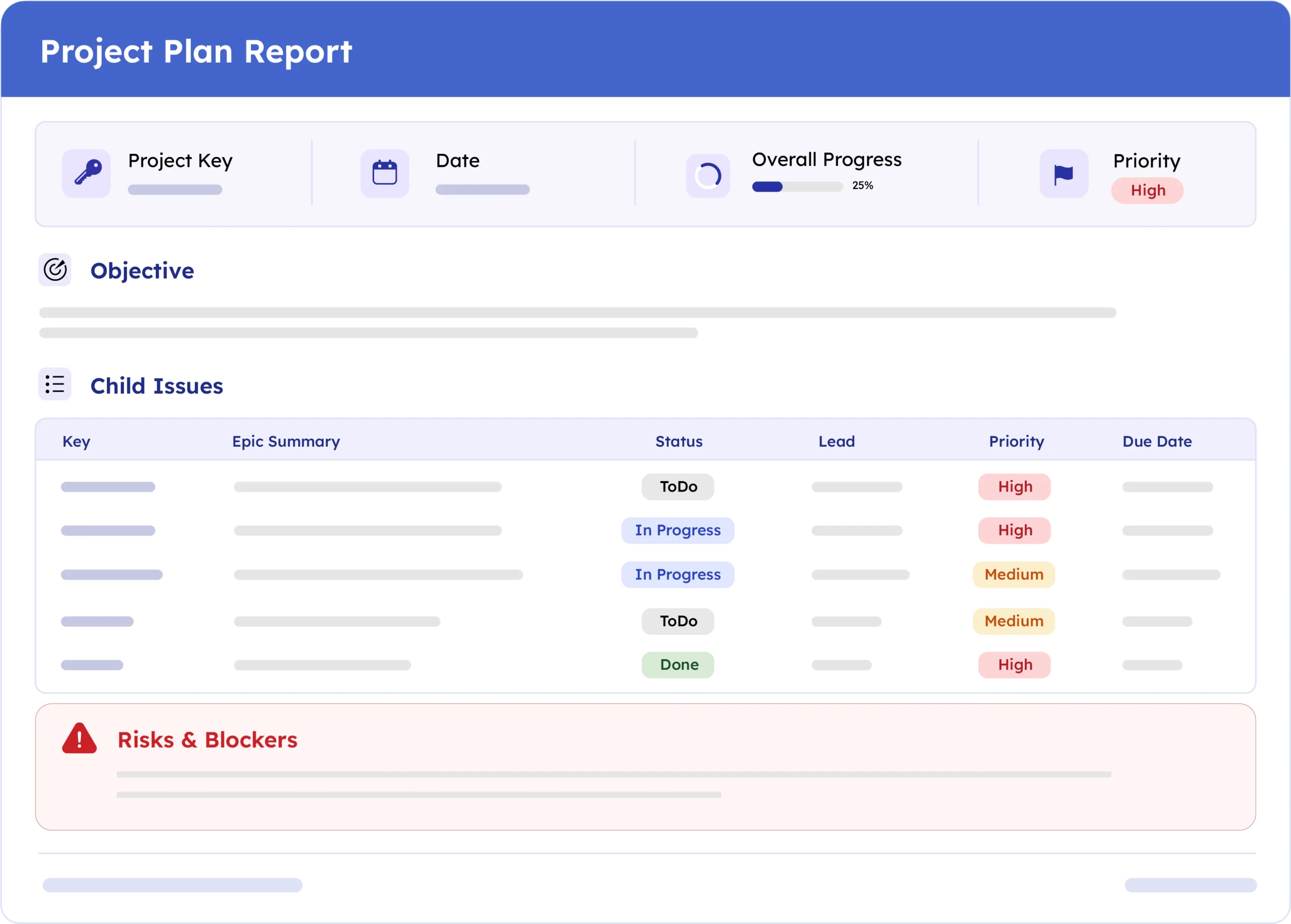 Project Plan Report-example-report