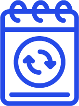 Weekly on a fixed day